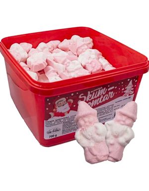 700g Stor Boks med Skumtomter /Juleskum