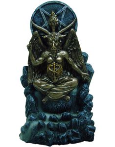 Baphomet - Backflow Røgelsesbrænder til Kuber 18 cm