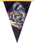 Funky Astronaut Banner med Vimpel Flagg 6 meter - Astronaut Party