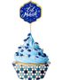 20 stk Cupcakeformer med 20 stk Kaketoppere - Eid Mubarak