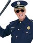 Sorte Politi Pilot Briller m/Spejlglas