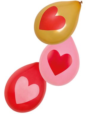 6 stk 25 cm Balloner - Love You