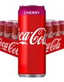 12 Stk Coca Cola Cherry 330 ml - Helt Brett
