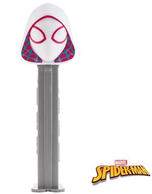 Ghost-Spider Spiderman Pez-holder med 2 stk Pez-pakker