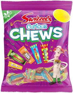 Swizzels Curious Chews - Pose med Forskellige Swizzels Karameller 135 Gram