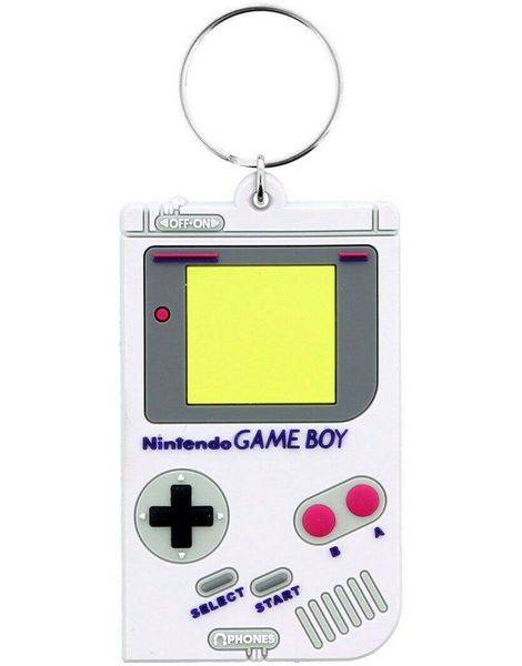 Nintendo Gameboy Nøkkelring i Gummi