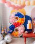 "8" Nummerramme til Ballonger 79x132 cm