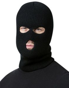 Sort Balaklava/Finland kasket