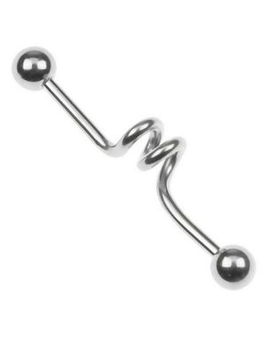 Spiral Spring Øre Barbel