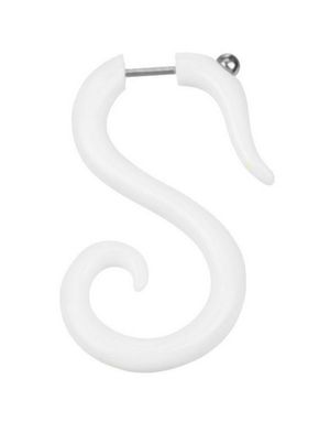 Swan - Hvid Fake Piercing