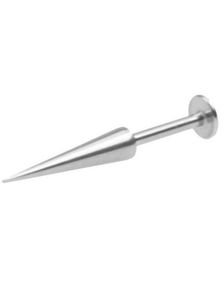 Long Spike Basic Labret Piercing