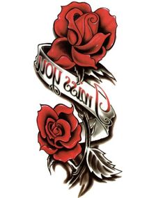 I Miss You (Fake Tattoo)