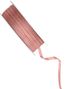Satengbånd Skitten Rosa - 3 mm / 50 meter
