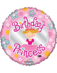 Birthday Princess - Folieballon 46 cm
