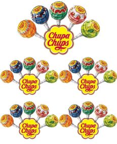 25 stk Chupa Chups Slikkepinde / Kærlighed på Pind