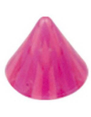 Ruter Lilla/Pink - 3 mm Akrylkugle til 1,2 mm stang