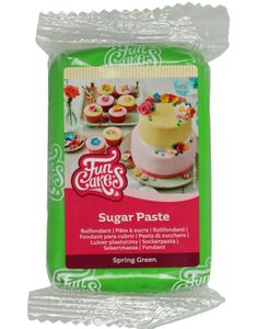 Funcakes Fondant - Spring Green / Lys Grønn 250 gram