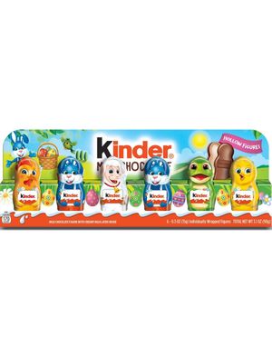 Kinder Milk Chocolate Easter Mini Figures - Melkesjokoladefigurer med Påsketema 90 gram