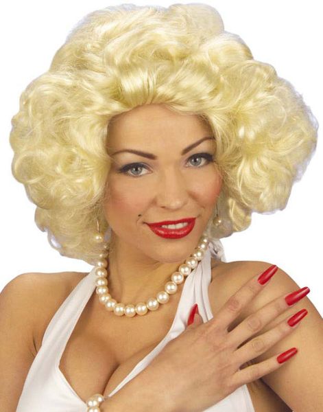 Marilyn Monroe Inspireret Blond Paryk