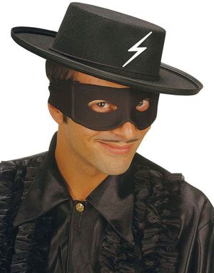 Zorro Inspireret Hat