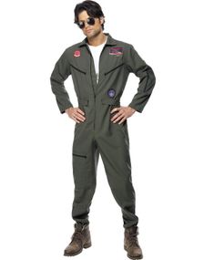 Licenseret Top Gun Pilotkostume