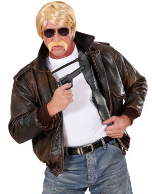 Sort Skulderhylster med Pistol