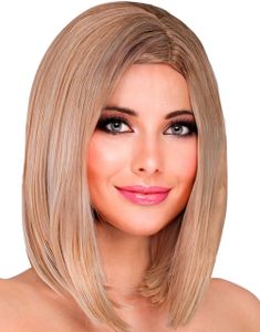 Jenny Dream - Blond/Brun  DeLuxe Parykk