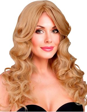 Taylor Dream - Blond Bølget DeLuxe Parykk