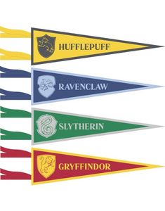Lisensiert Harry Potter Vimpler i Filt