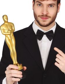 Oscar Inspirert Gullfarget Pokal - 34 cm