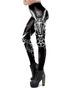 Svart Baphomet Tights
