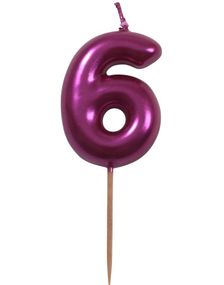 Tallet 6 - Metallisk Rosa Kakelys