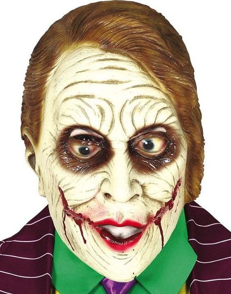 The Joker Inspireret Klovnemaske i Latex