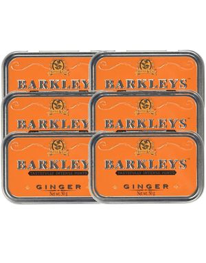 12 stk Barkleys Intense Mints Ginger - Sukkertøy med Smak av Ingefær 600 g - Hel Eske