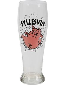 Fyllesvin Ølglas
