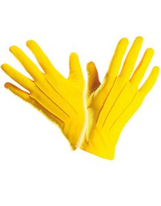 Heldækkende Handsker - Gul