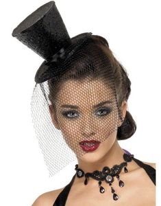 Mini Tophat - Sort