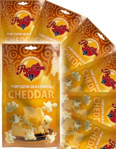 16 stk Sundlings Premium Popcorn Krydderier - Cheddar - Hel Kasse 416 gram