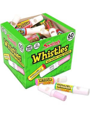 60 stk Swizzels Whistles 360 g - Hel Eske