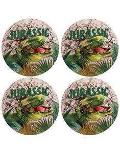 16 Stk Jurassic Dino Klistremerker