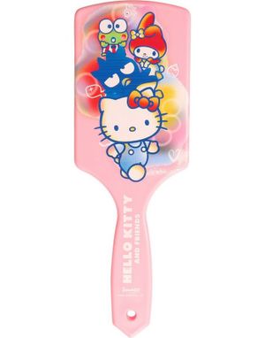 Stor Rosa Hårbørste - Hello Kitty and Friends