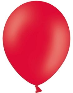 50 stk 30 cm - Røde Balloner