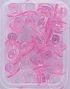 18 stk Pink Små Sutter 2,5 cm