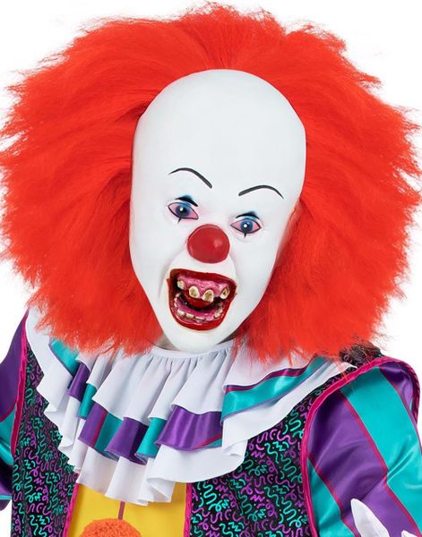 Klasisk Pennywise Heldekkende Latex Maske