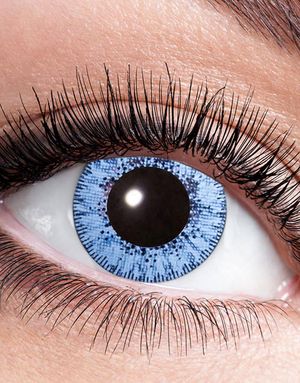 Sparkling Blue Farvede Linser