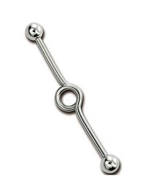 Circle Made Stål - 1,6 x 40 mm Øre Barbel