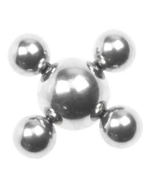 Chrome Bold - 5 mm Stålkugle til 1,6 mm Stang