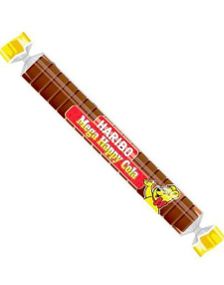 Haribo Mega Happy Cola - Vingummi med Colasmak 45 gram