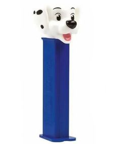 Dalmatiner Pez-Holder med 2 stk Pez Pakker