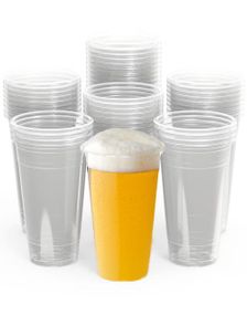 15 stk Plastkopper 1/2 Pint - 280 ml